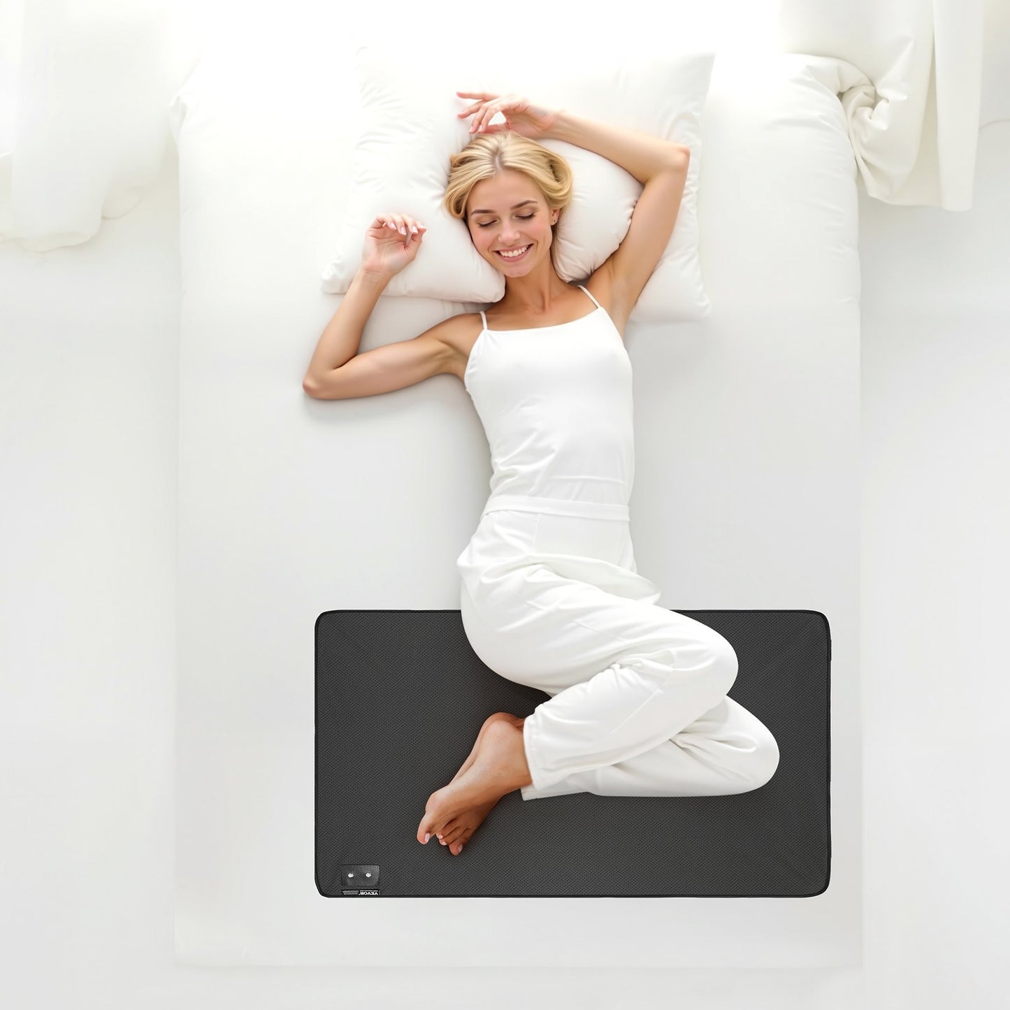 Grounding Mat 27 X 39 In Earthing Mat With Cord For Sleep Energy Anxiety