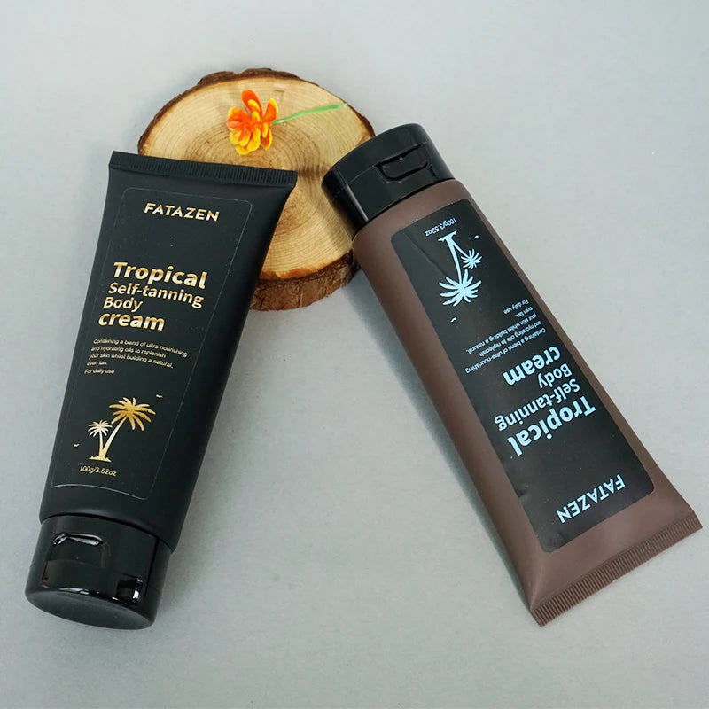 Private Label Natural 3 Hours Instant Dark Tanning Lotion Body Care Suntan Oil Skincare OEM Self Tanner Sunless Tanning Cream-5