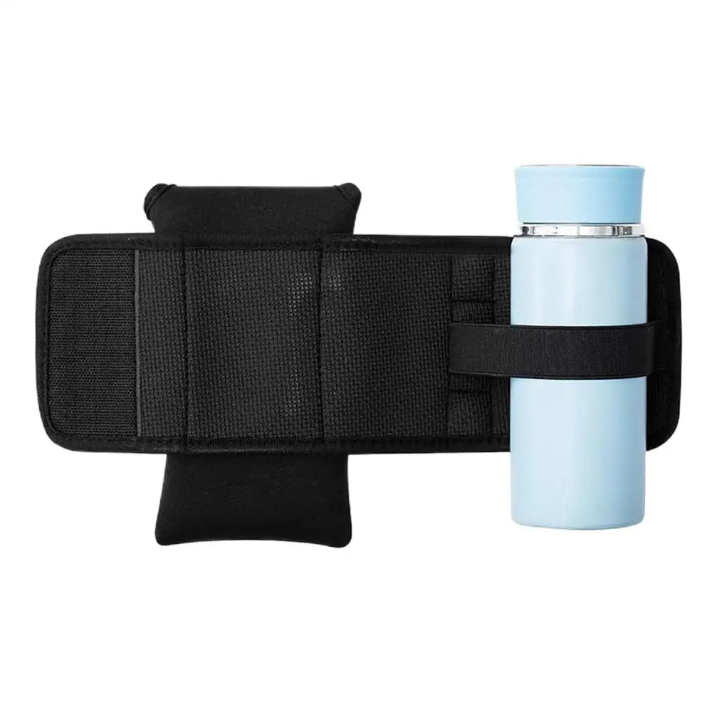 Non Slip Magnetic Gym Water Bottle Bag With Phone Pocket Magnetic Fitness Sling Bag Portable Magnetic Water Bottle Carrier Bag