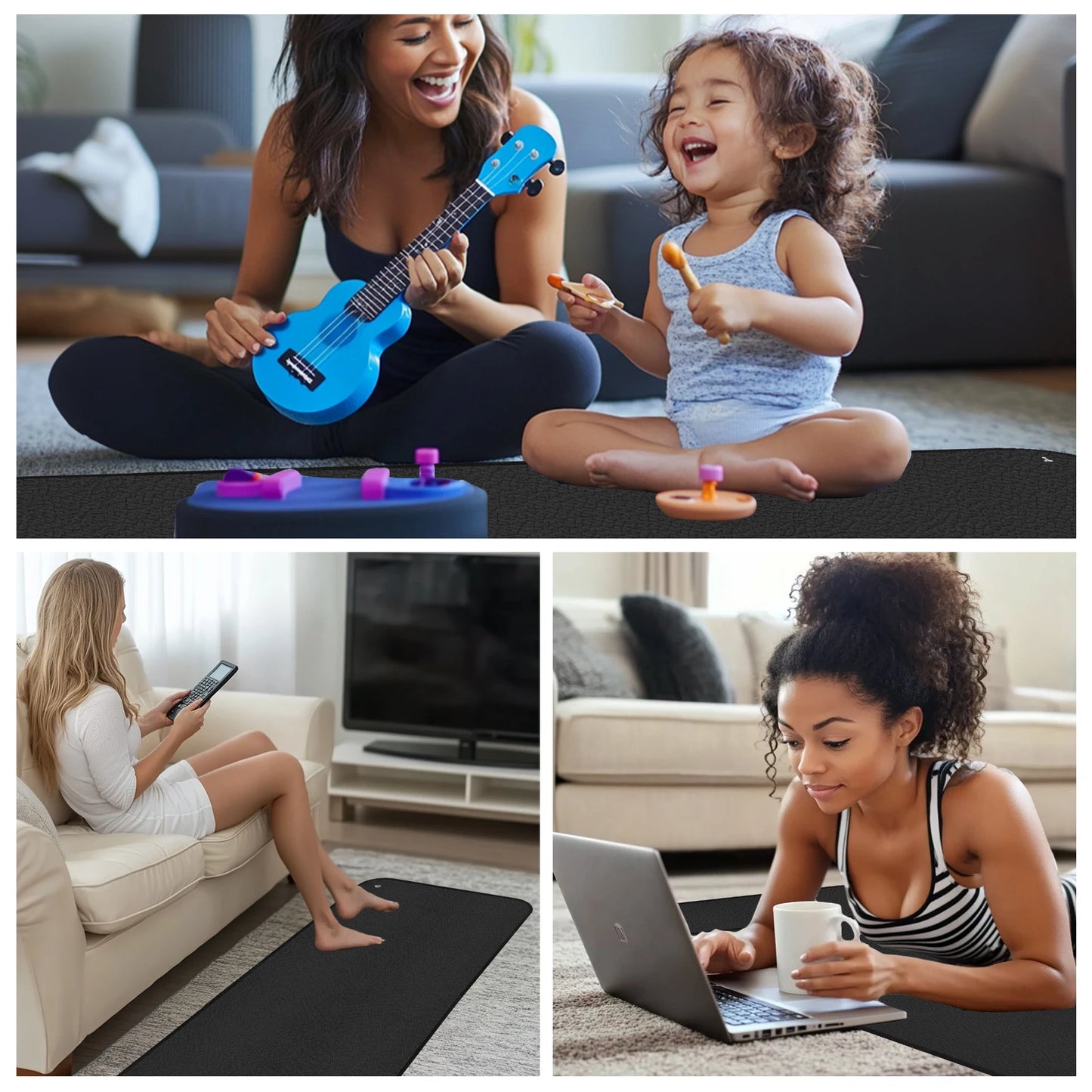 Grounding Mat-Earth Connected for Pain Relief