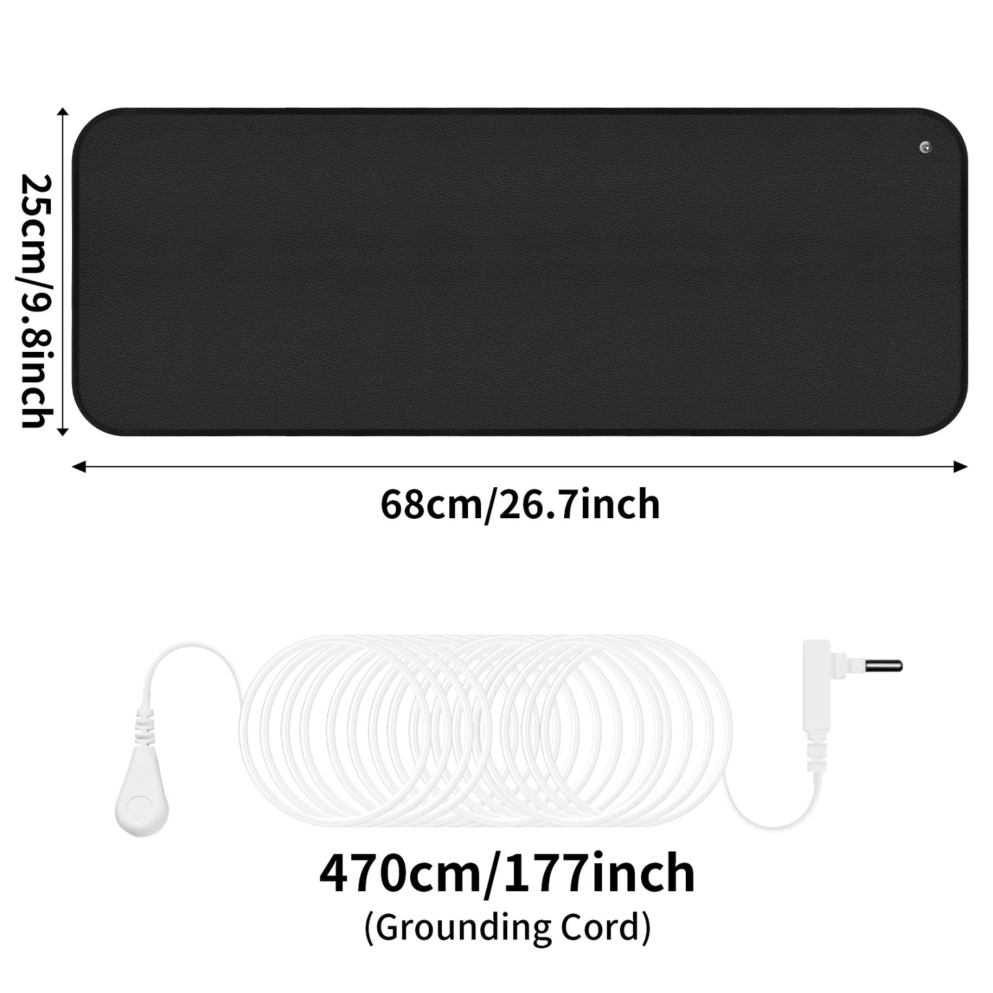 Grounding Mat-Earth Connected for Pain Relief