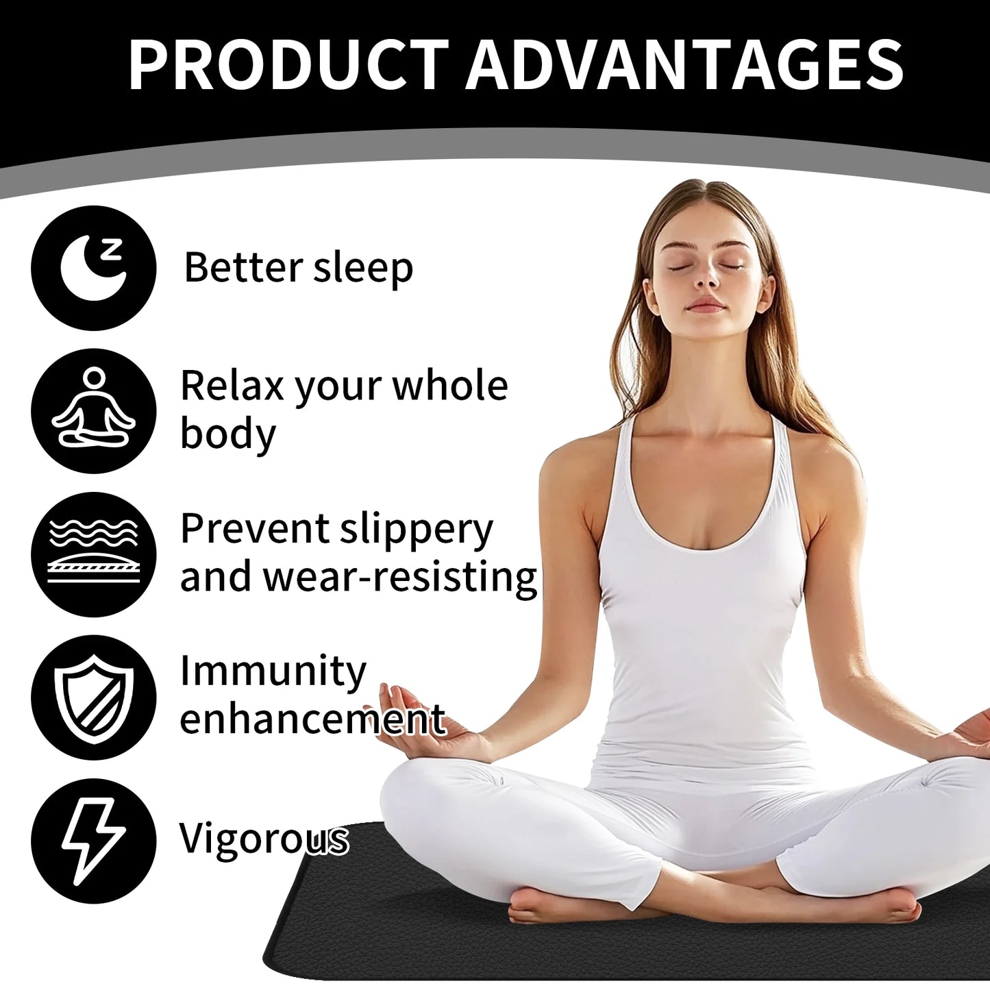 Grounding Mat-Earth Connected for Pain Relief